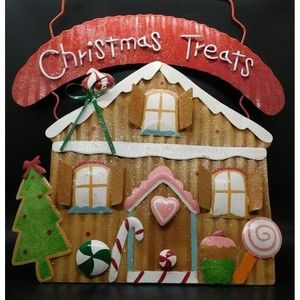 Christmas Treats Christmas Sign Kitchen Decor Metal Cutout